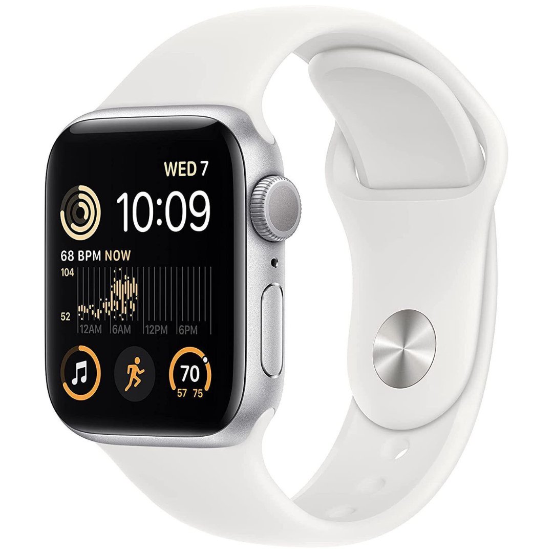 Apple Watch SE 2nd Gen (2022) Refurbished GPS + Cellular - RueZone Smartwatch 40mm Silver Fair