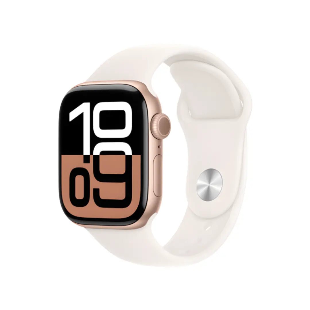 Apple Watch Series 10 Aluminum GPS + Cellular Refurbished - RueZone Smartwatch 42mm Rose Gold Excellent