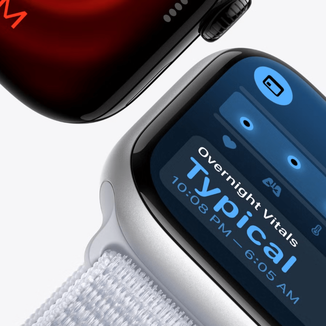 Apple Watch Series 10 Aluminum/Titanium GPS + Cellular Refurbished - RueZone Smartwatch 42mm Jet Black Excellent