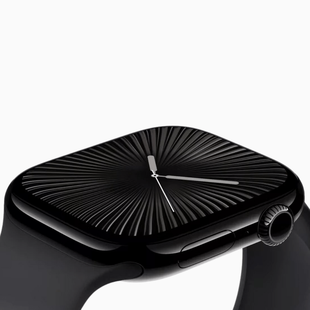 Apple Watch Series 10 Aluminum/Titanium GPS + Cellular Refurbished - RueZone Smartwatch 42mm Jet Black Excellent