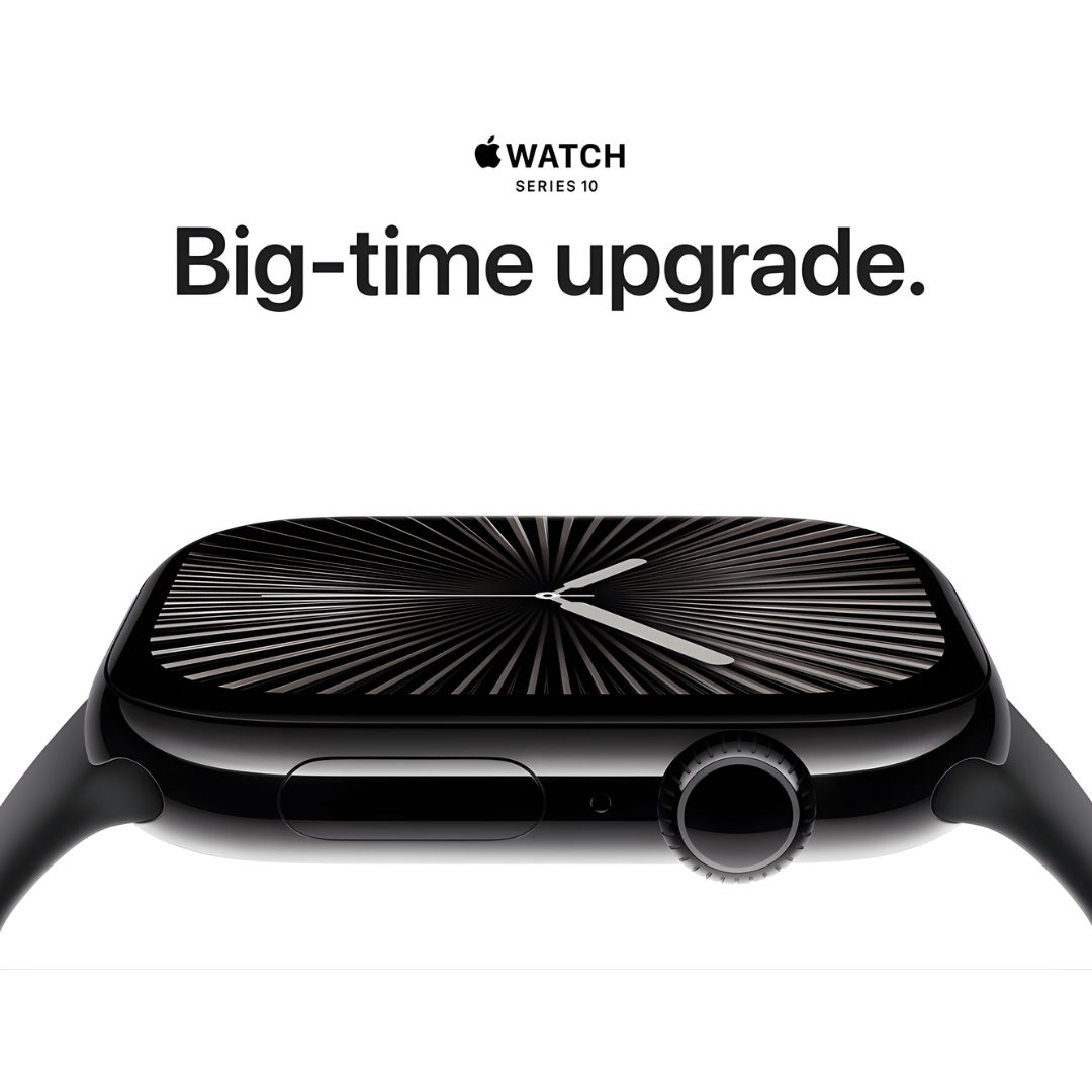 Apple Watch Series 10 Aluminum/Titanium GPS + Cellular Refurbished - RueZone Smartwatch 42mm Jet Black Excellent