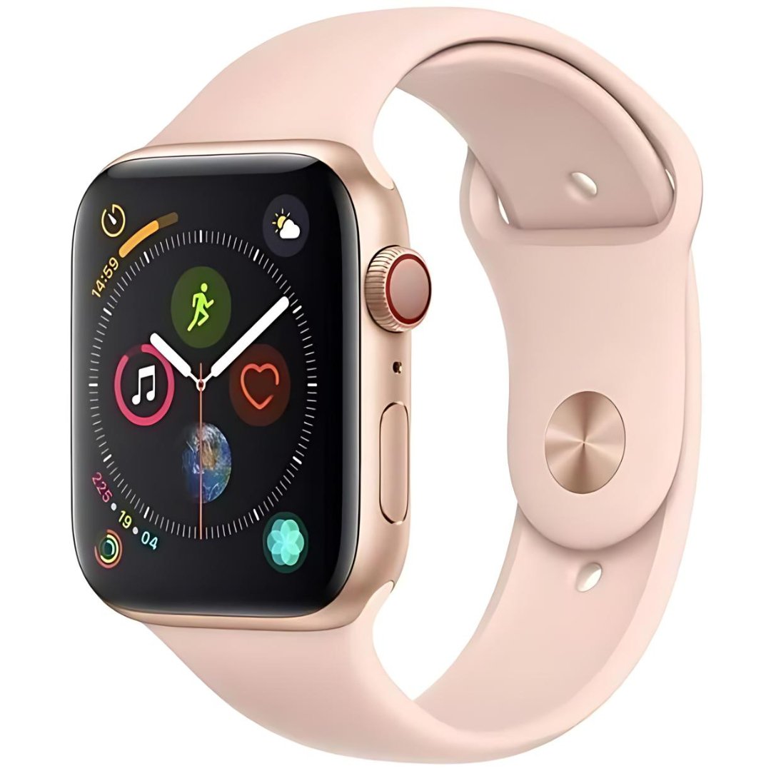 Apple Watch Series 4 Aluminium Refurbished GPS Only - RueZone Smartwatch 40mm Gold Fair