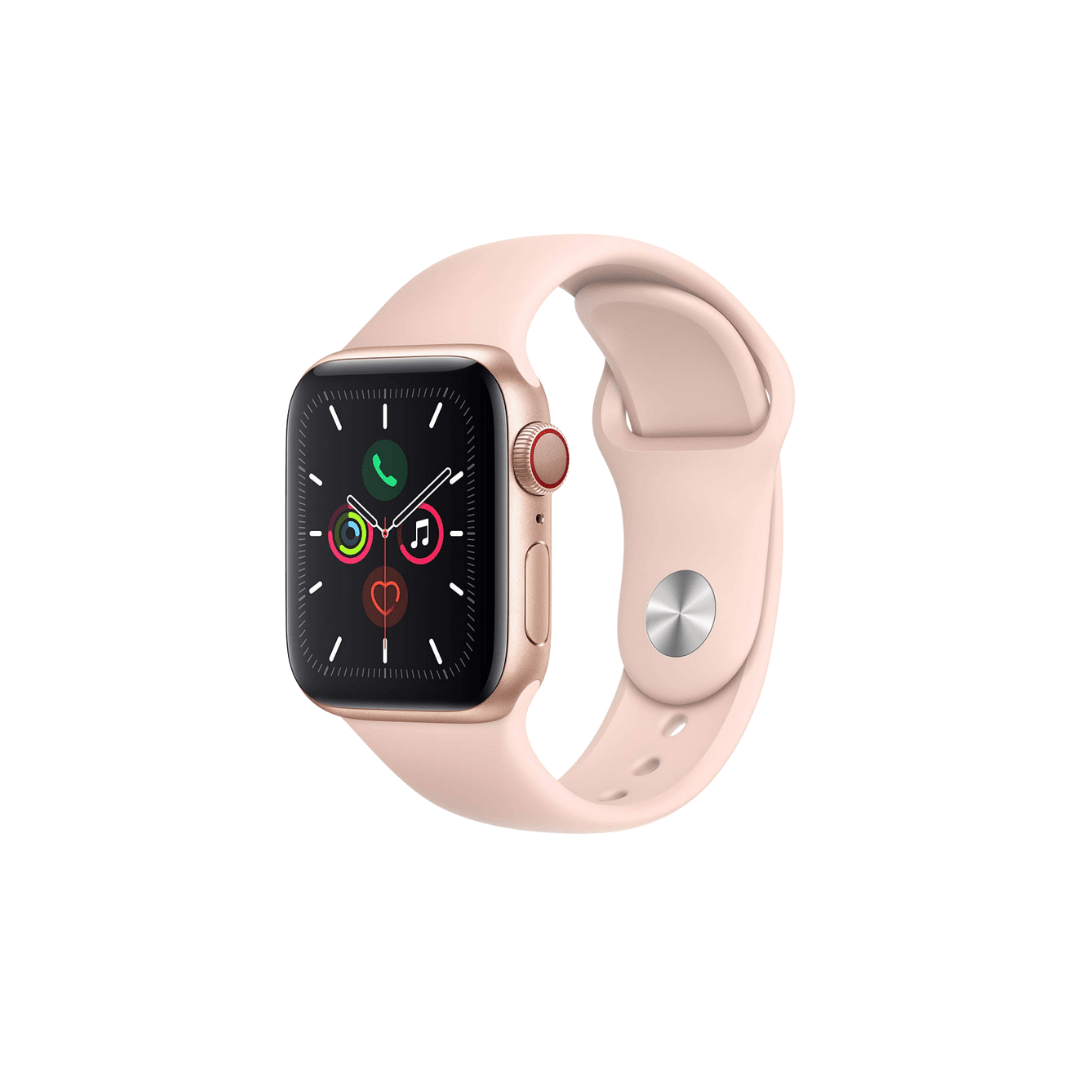 Apple Watch Series 5 Aluminium Refurbished GPS + Cellular - RueZone Smartwatch 40mm Gold Fair