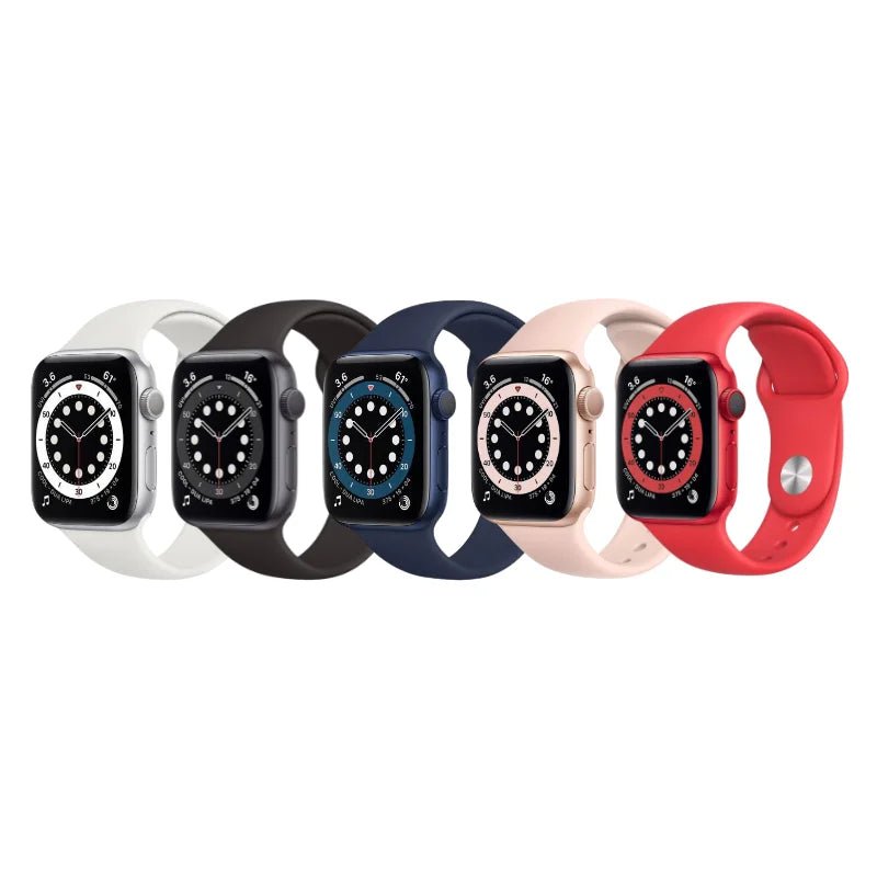 Apple Watch Series 6 Aluminium Refurbished GPS Only - RueZone Smartwatch 40mm Gold Fair