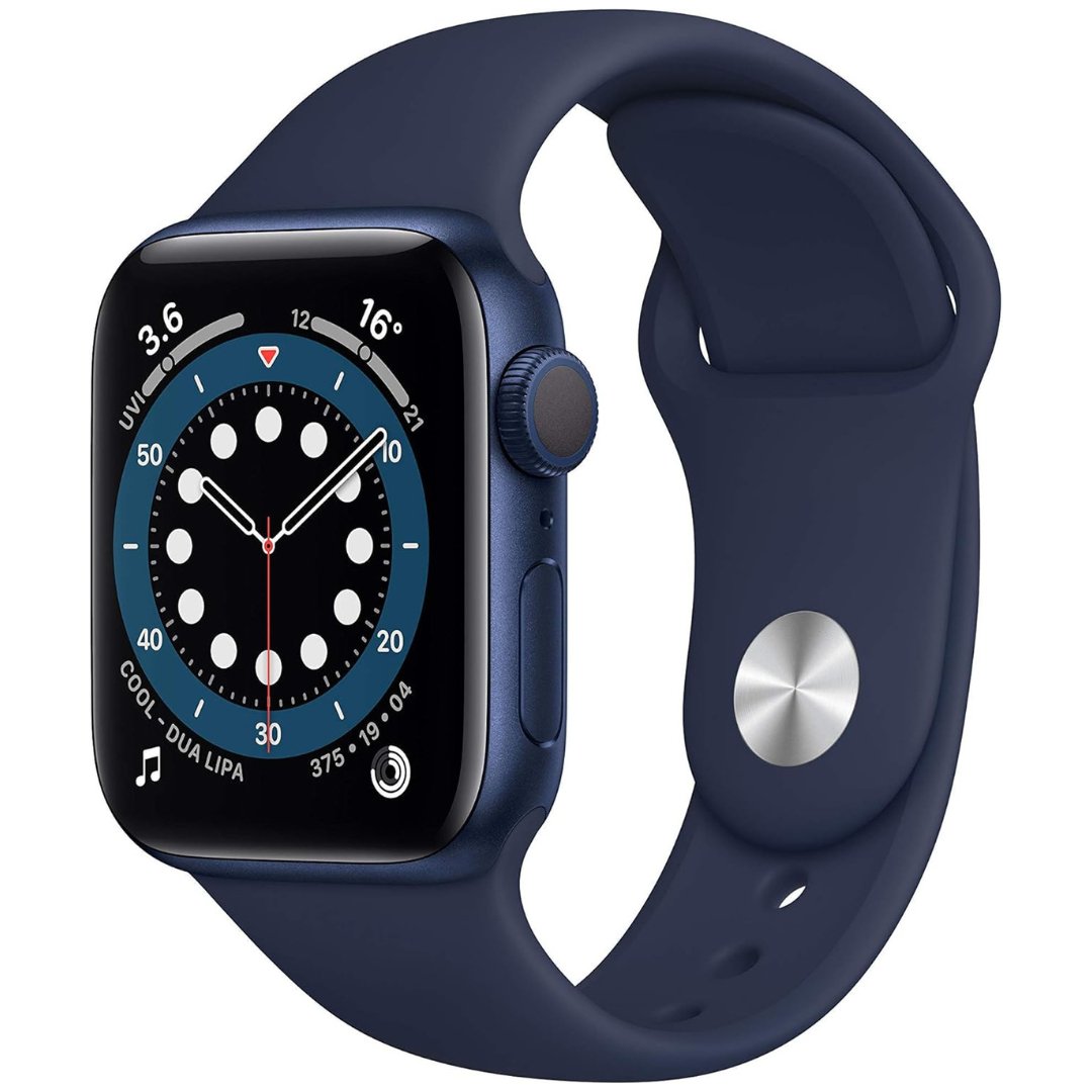 Apple Watch Series 6 Aluminium Refurbished GPS Only - RueZone Smartwatch 40mm Blue Fair