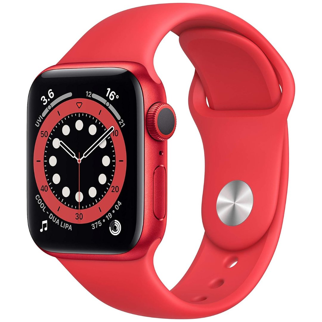 Apple Watch Series 6 Aluminium Refurbished GPS Only - RueZone Smartwatch 40mm Red Fair