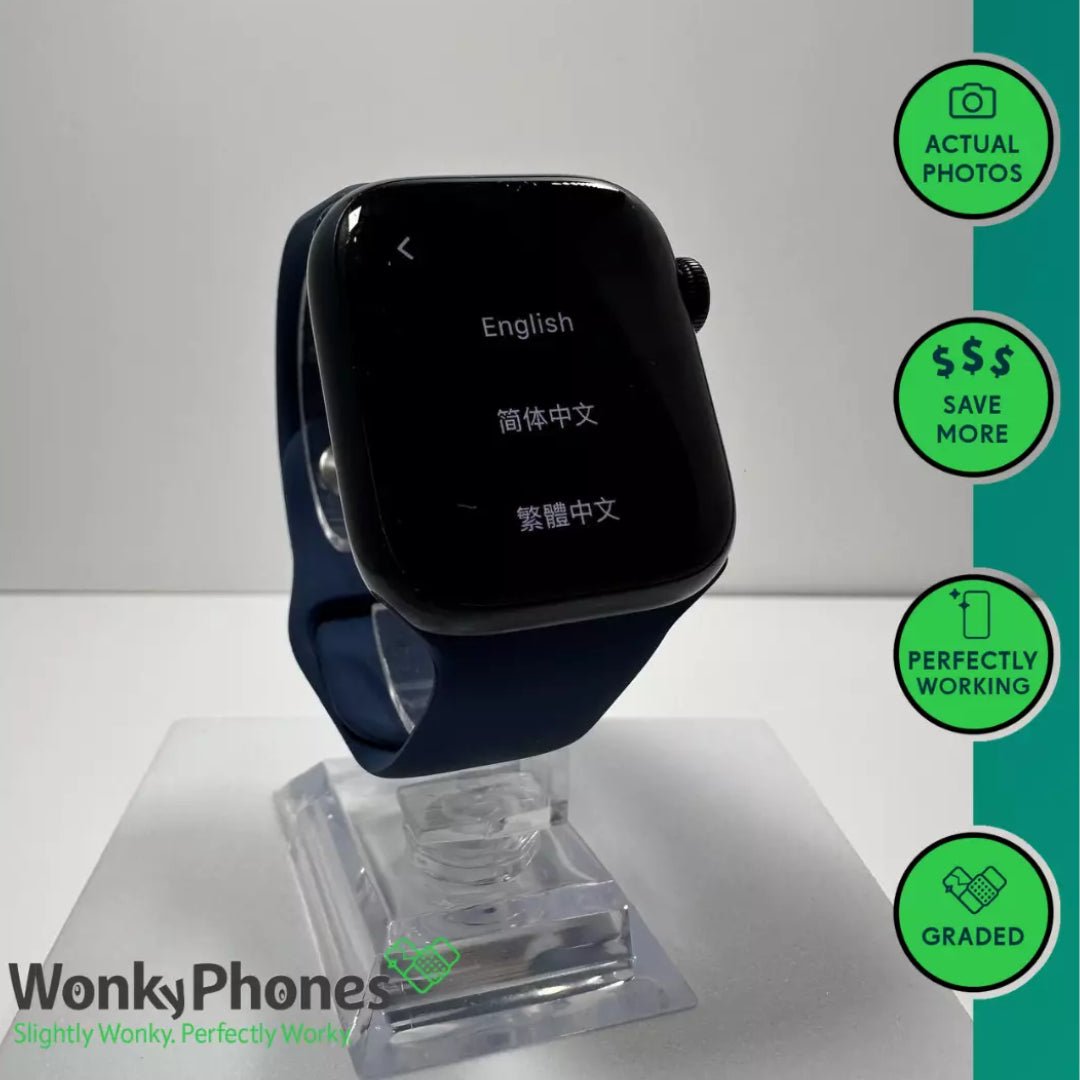 Apple Watch Series 7 41mm GPS Only - 32GB - Blue - BH 86% - RueZone