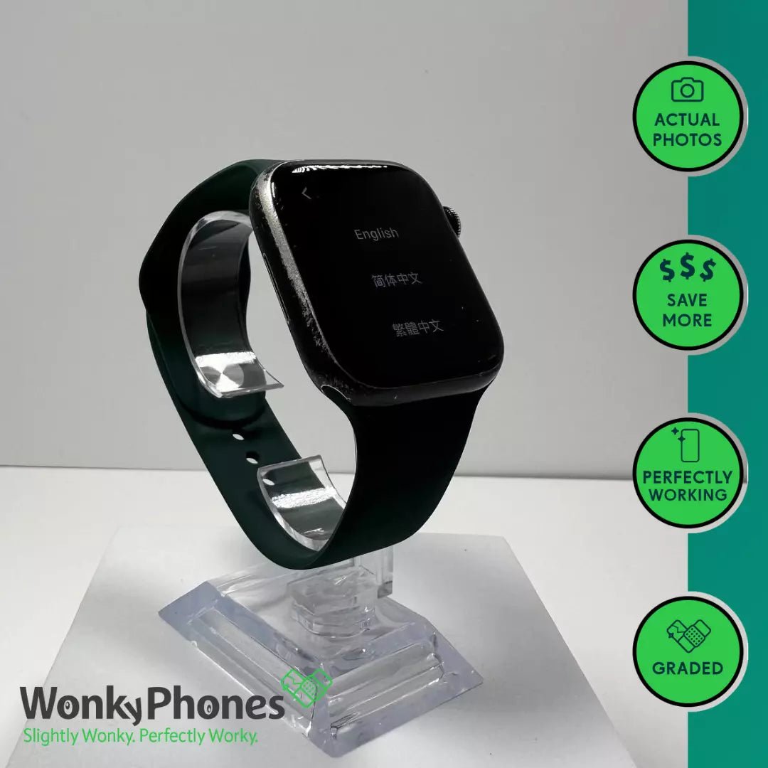 Apple Watch Series 7 45mm GPS Only - 32GB - Green - BH 78% - RueZone