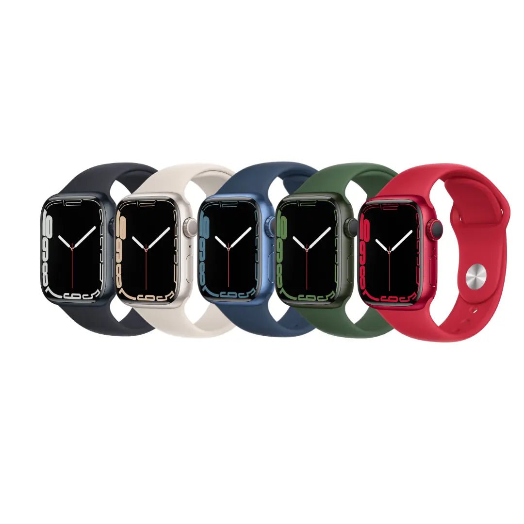 Apple Watch Series 7 Aluminium Refurbished GPS + Cellular - RueZone Smartwatch 41mm Midnight Fair