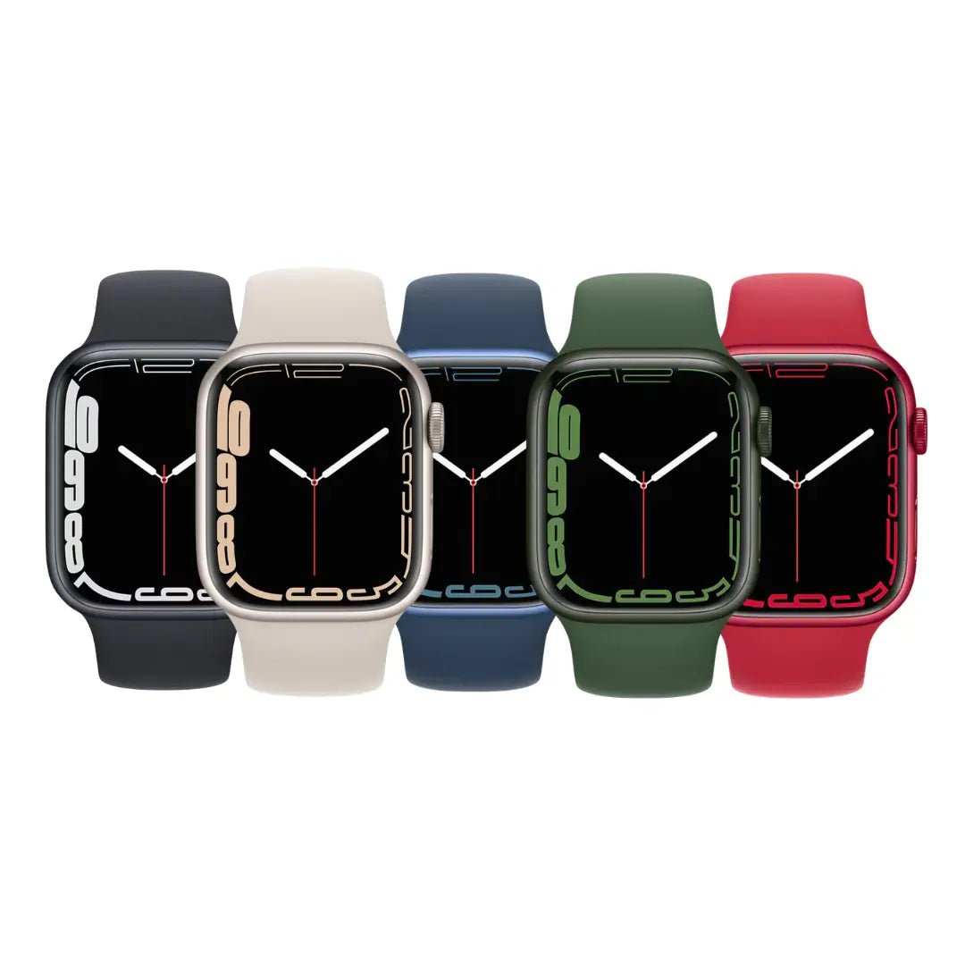 Apple Watch Series 7 Aluminium Refurbished GPS + Cellular - RueZone Smartwatch 41mm Midnight Fair