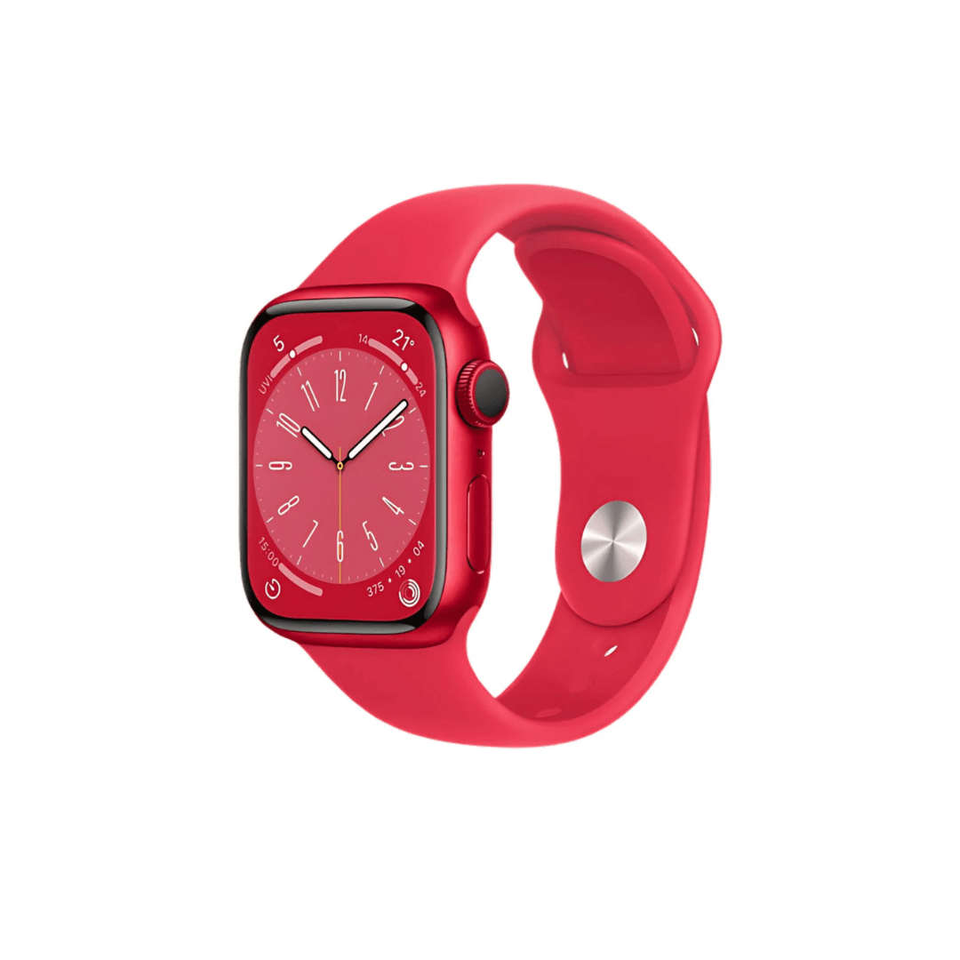 Apple Watch Series 8 Aluminium Refurbished GPS + Cellular - RueZone Smartwatch 41mm Red Fair