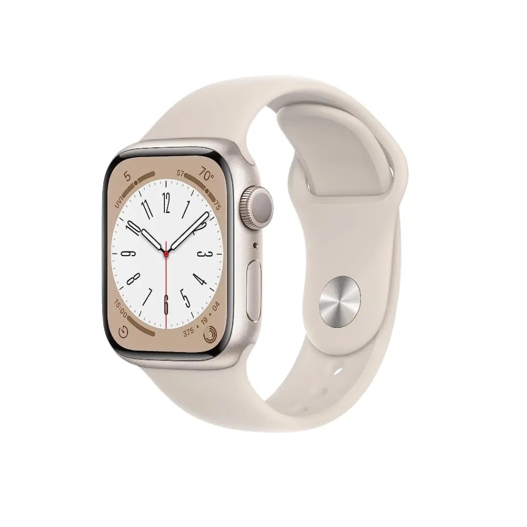 Apple Watch Series 8 Aluminium Refurbished GPS + Cellular - RueZone Smartwatch 41mm Starlight Fair