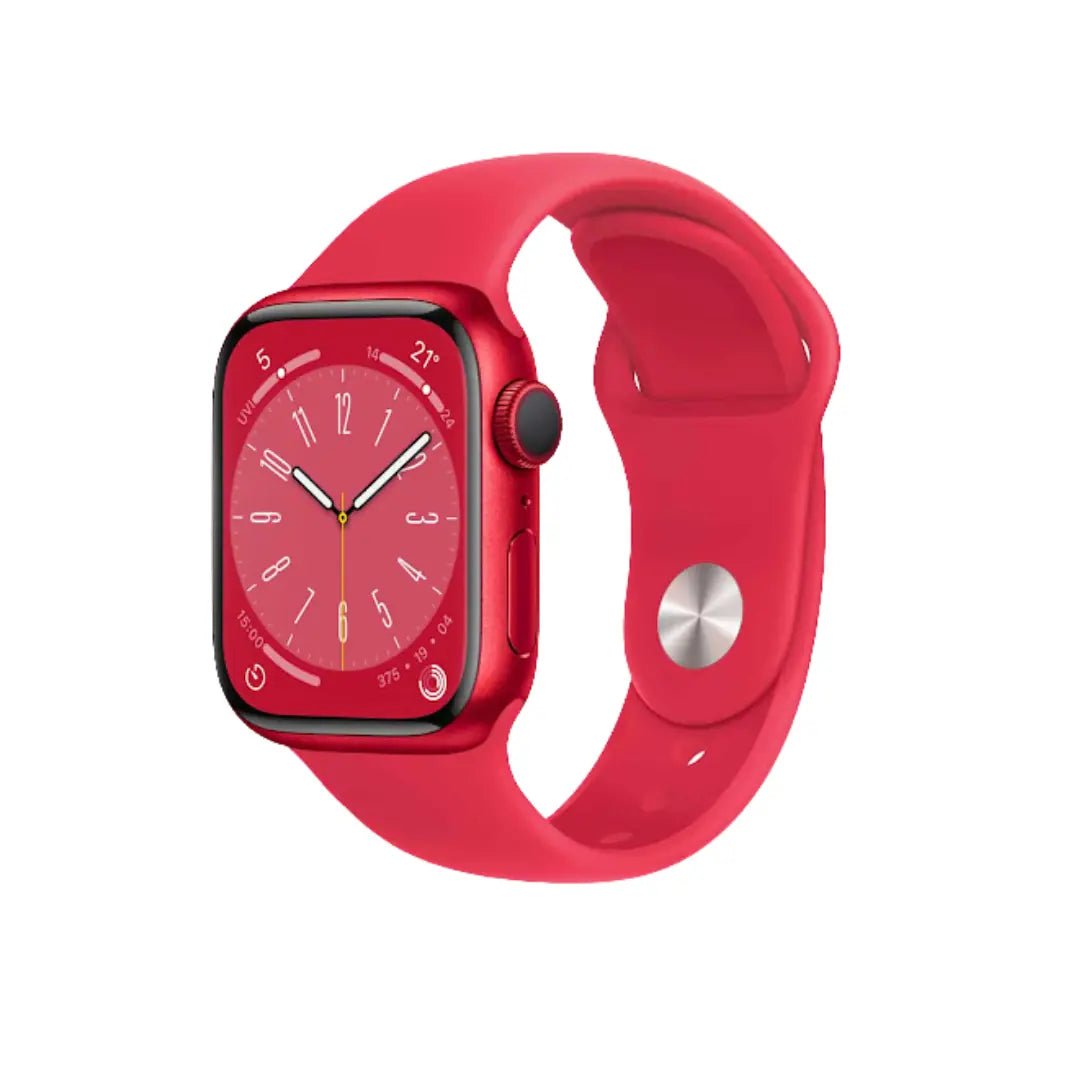 Apple Watch Series 8 Aluminium Refurbished GPS + Cellular - RueZone Smartwatch 41mm Red Fair