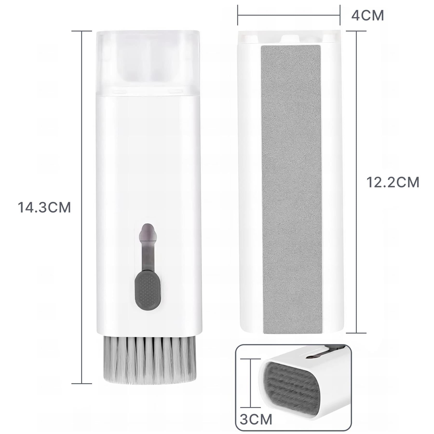 7-in-1 Cleaning Kit for Electronics – Screen and Keyboard Cleaner with Brushes, Suitable for Laptops, Phones, Keyboards, Earphones
