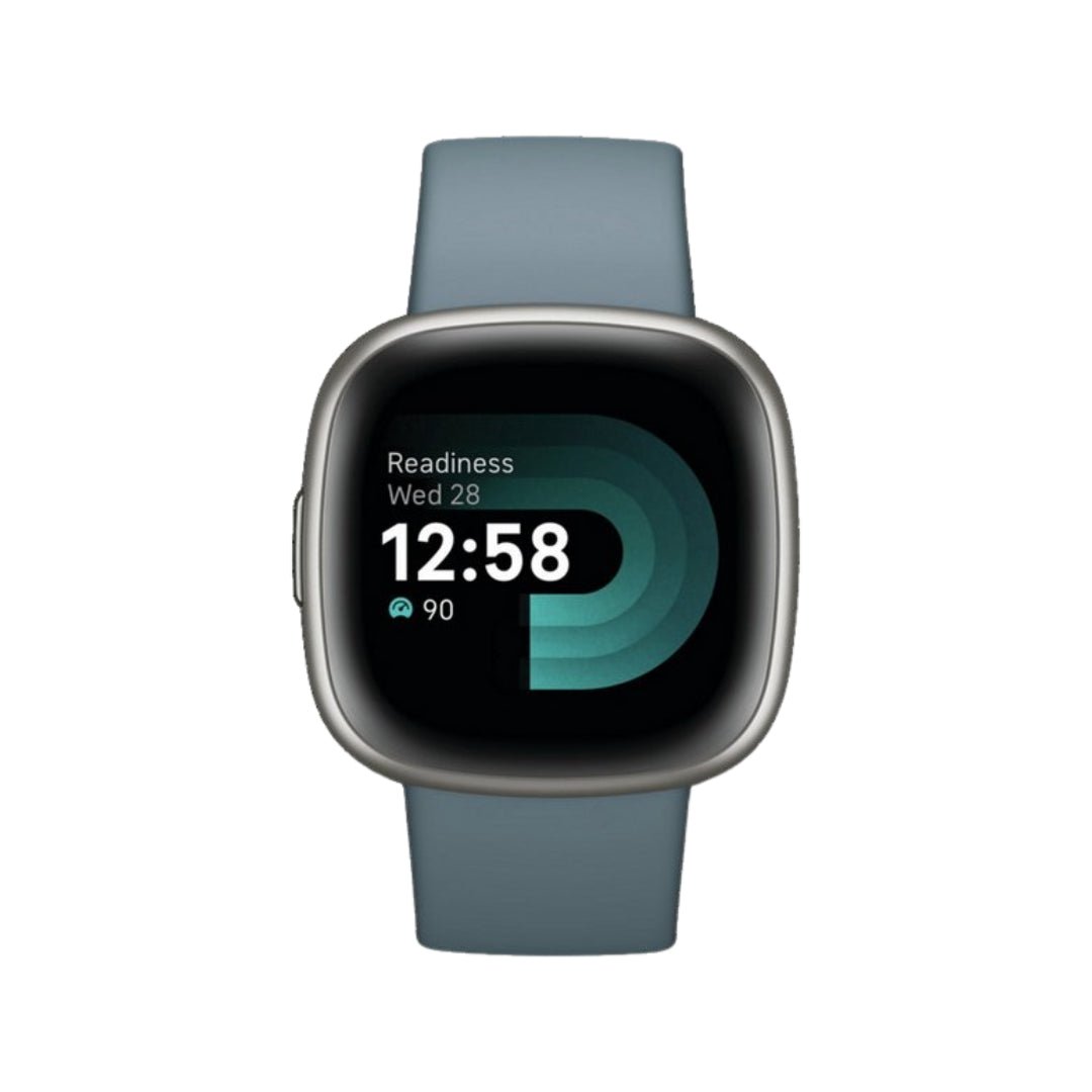 Fitbit Versa 4 Health & Fitness Smartwatch - Good Condition - RueZone 1.58 Inches Gold Good