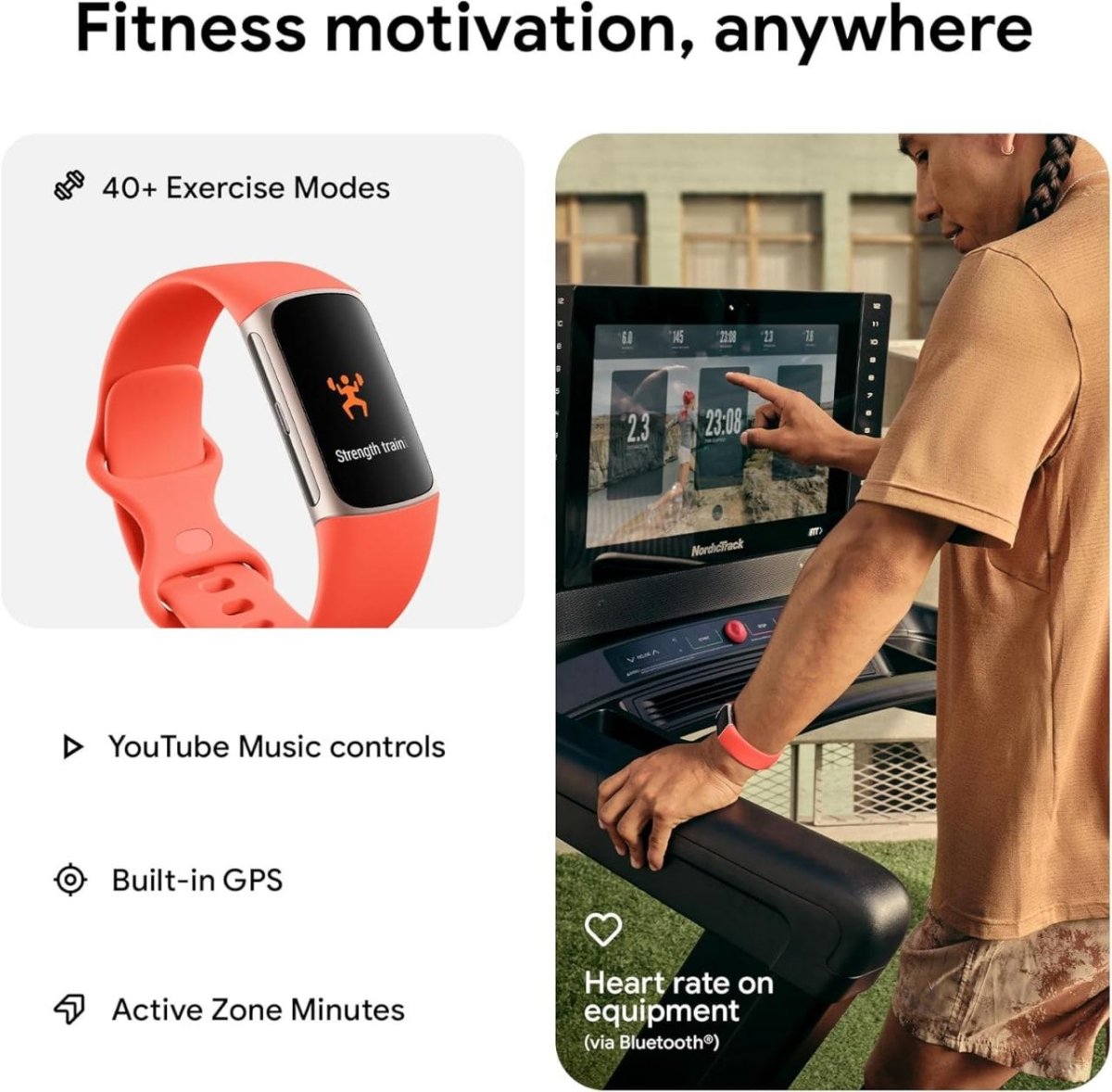 Google Fitbit Charge 6 Activity Tracker - Gold - Used Condition - RueZone