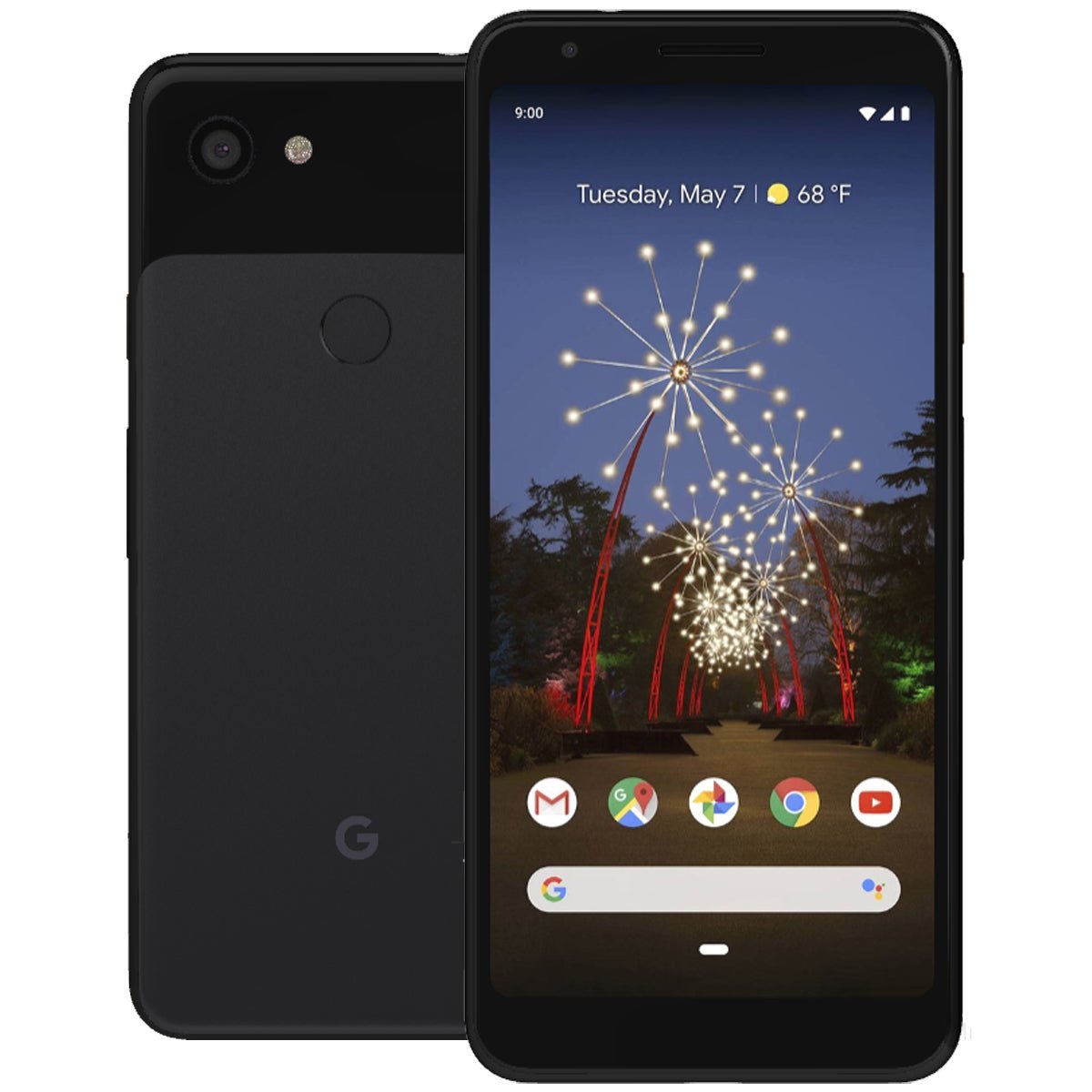 Google Pixel 3a Refurbished Unlocked - RueZone Smartphone Fair 64GB Just Black