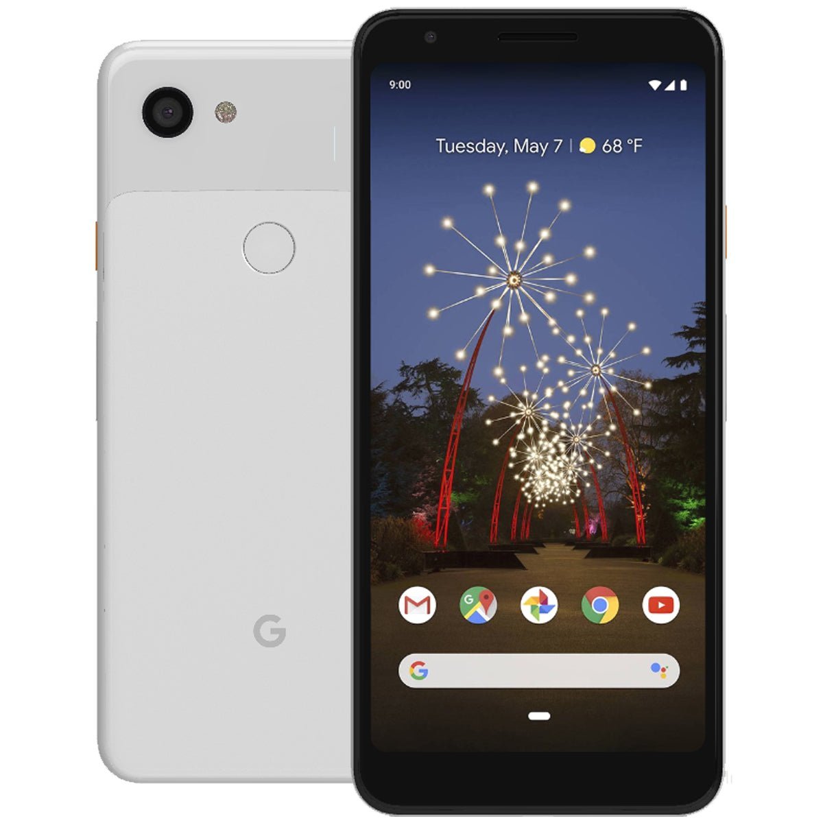 Google Pixel 3a Refurbished Unlocked - RueZone Smartphone Fair 64GB Clearly White