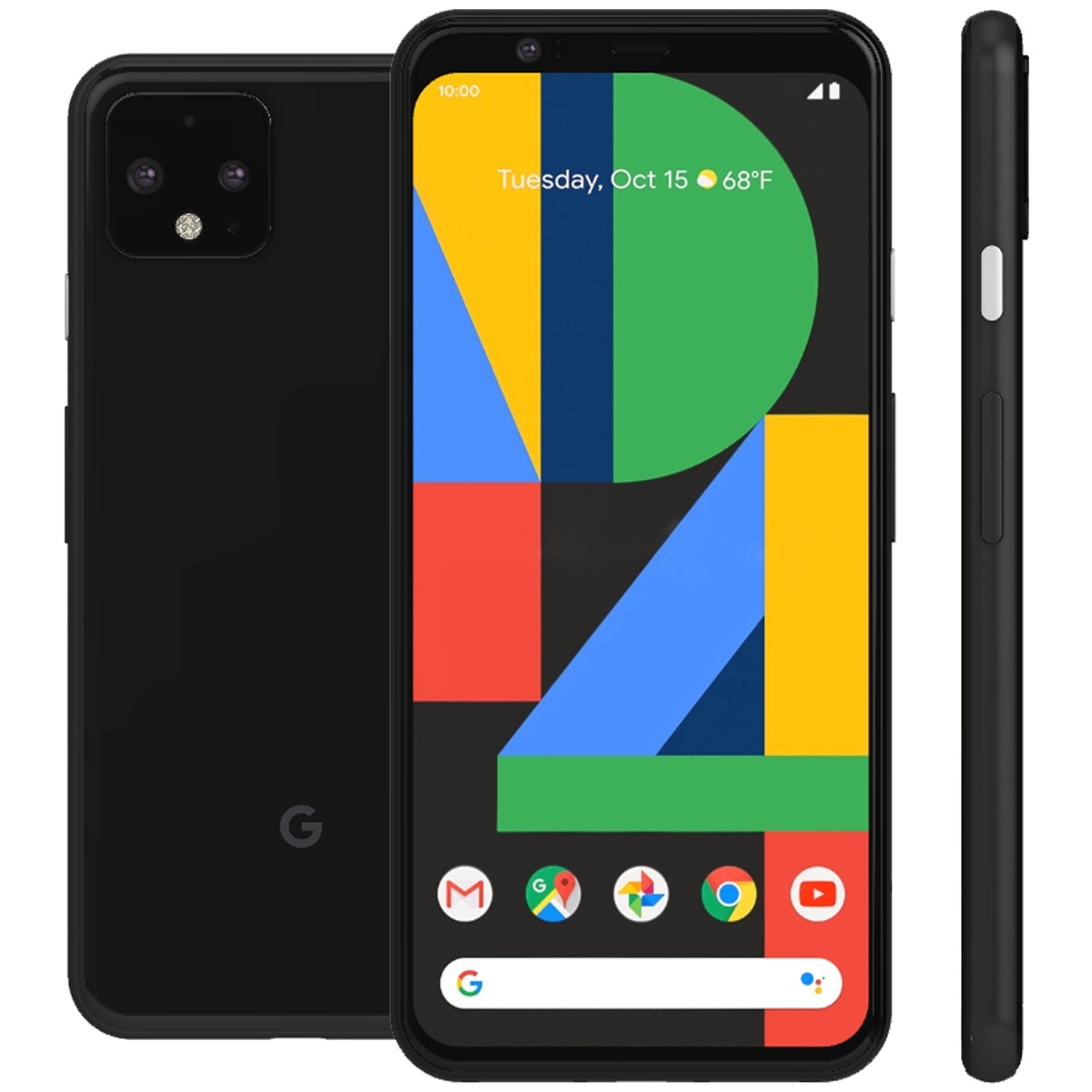 Google Pixel 4 Refurbished Unlocked - RueZone Smartphone Fair 128GB Just Black