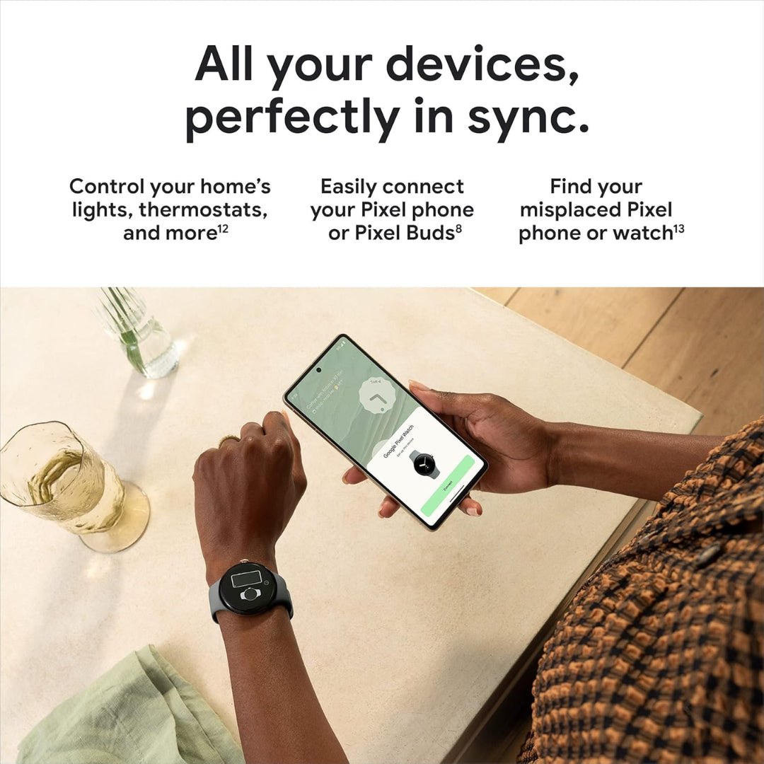 Google Pixel Watch 1 Wi - Fi + Cellular 41mm - RueZone Smartwatch 41mm Champagne Gold Used