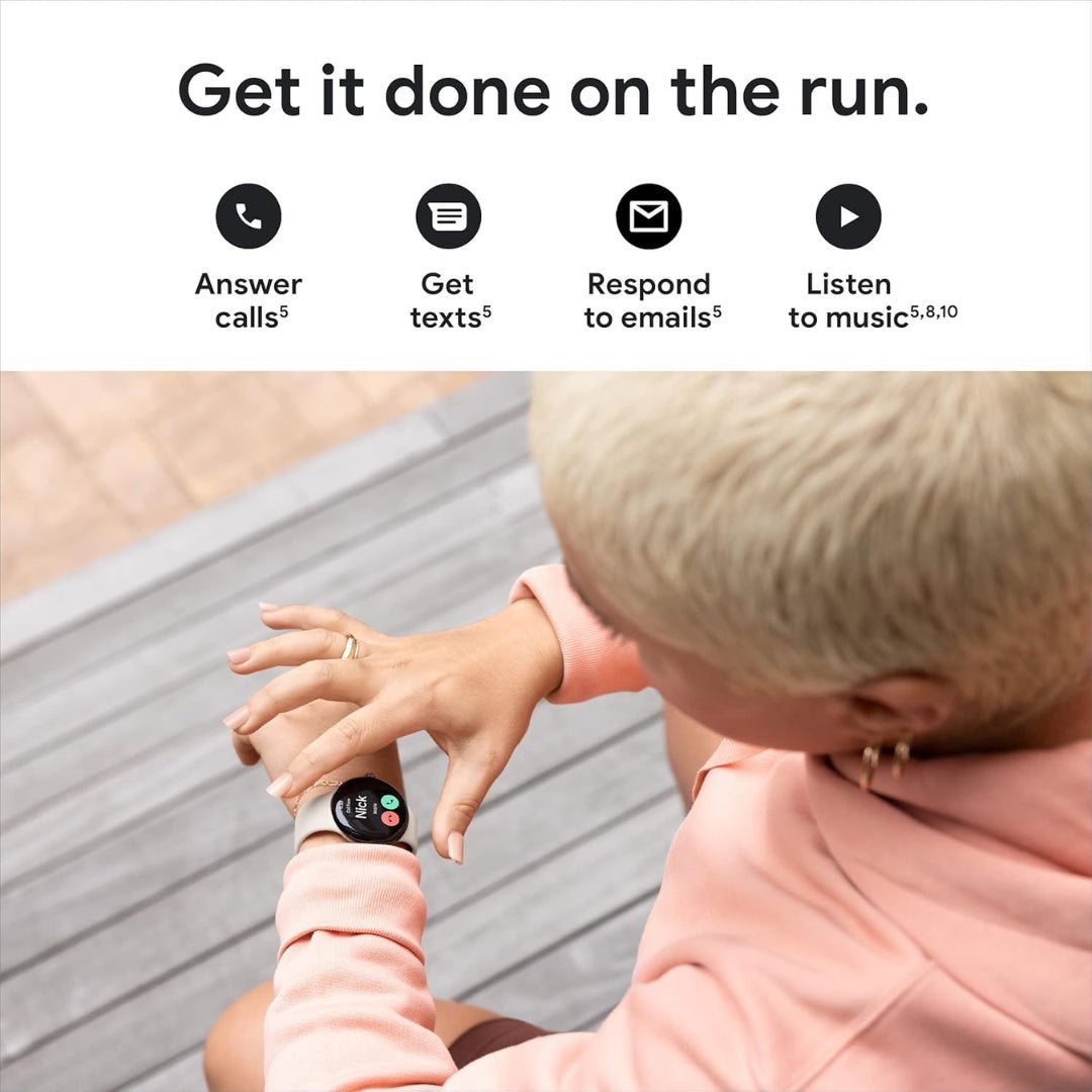 Google Pixel Watch 1 Wi - Fi + Cellular 41mm - RueZone Smartwatch 41mm Champagne Gold Used