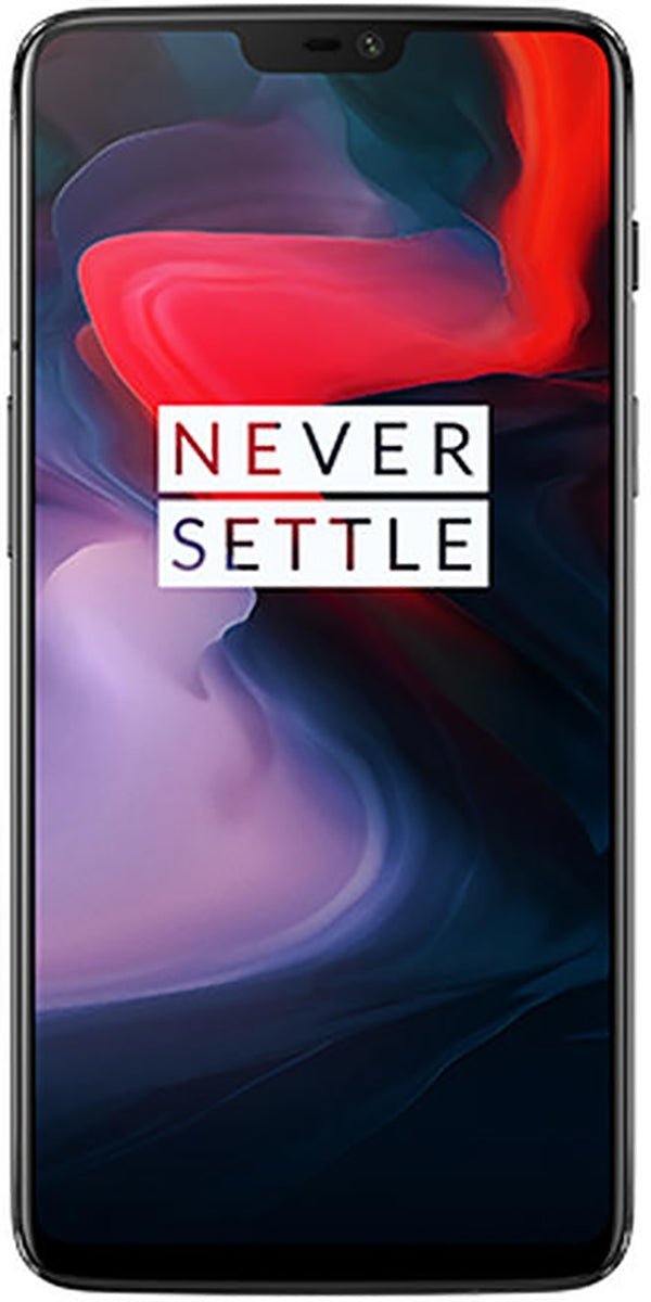 OnePlus 6 Refurbished Unlocked - RueZone Smartphone Fair 128GB Mirror Black