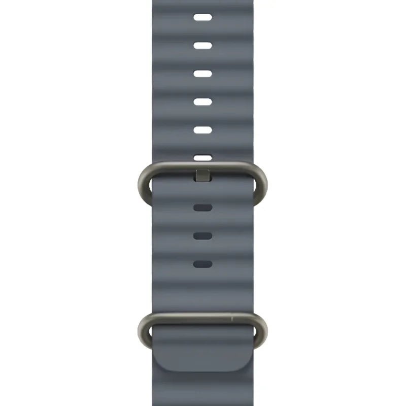 Replacement Silicone Anchor Blue Ocean Band - RueZone Apple Watch Straps