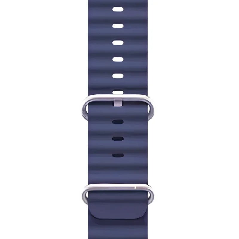 Replacement Silicone Blue Ocean Band - RueZone Apple Watch Straps