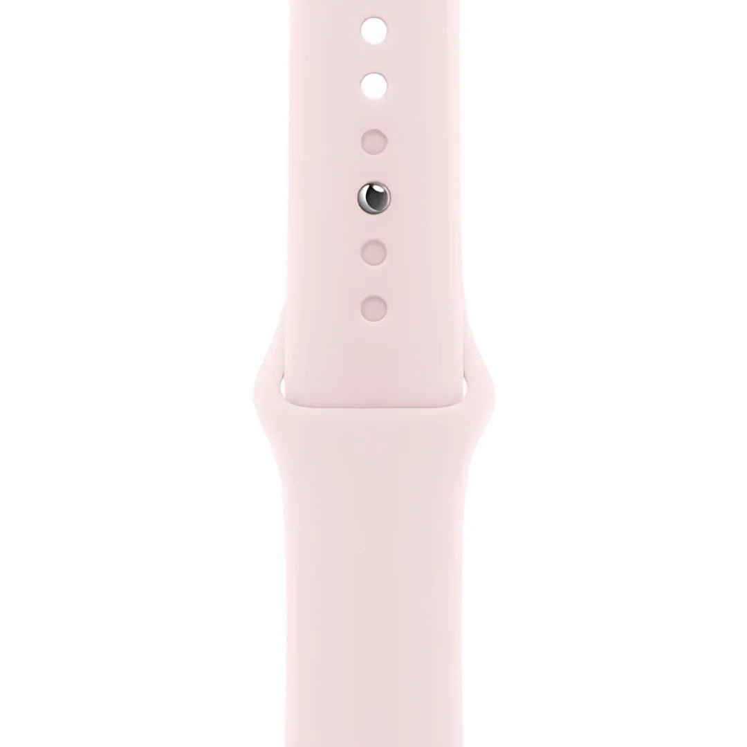 Replacement Silicone Light Pink Sports Band - RueZone Apple Watch Straps 38/40/41mm S/M