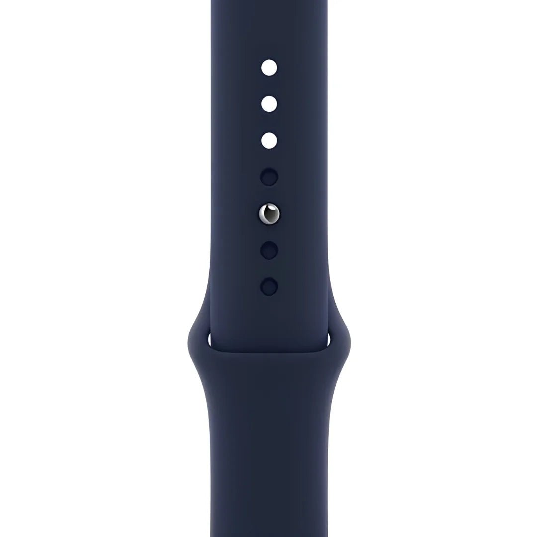 Replacement Silicone Navy Sports Band - RueZone Apple Watch Straps 38/40/41mm S/M