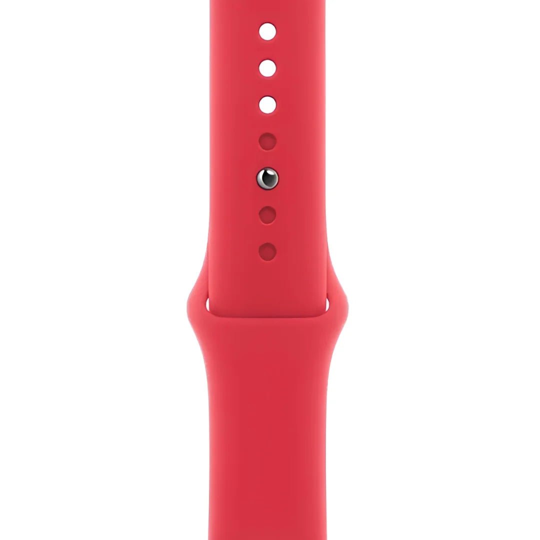 Replacement Silicone Red Sports Band - RueZone Apple Watch Straps 38/40/41mm S/M