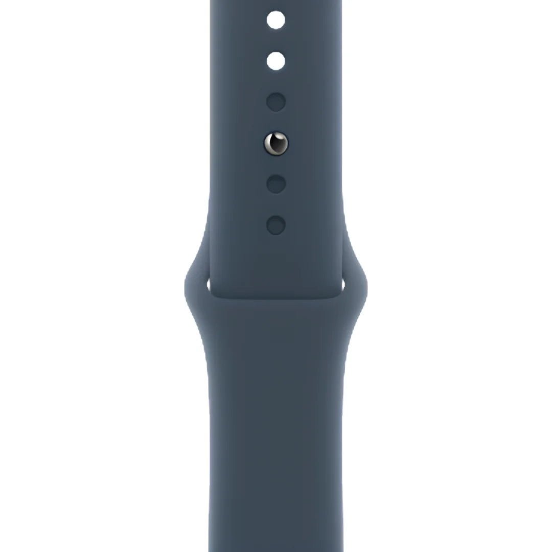 Replacement Silicone Storm Blue Sports Band - RueZone Apple Watch Straps 38/40/41mm S/M