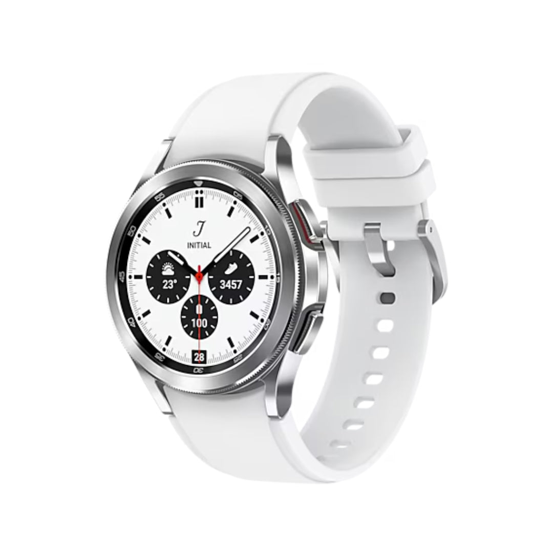 Samsung Galaxy Watch4 Classic 42/46mm Wi - Fi Only - RueZone Smartwatch 46mm Silver Excellent