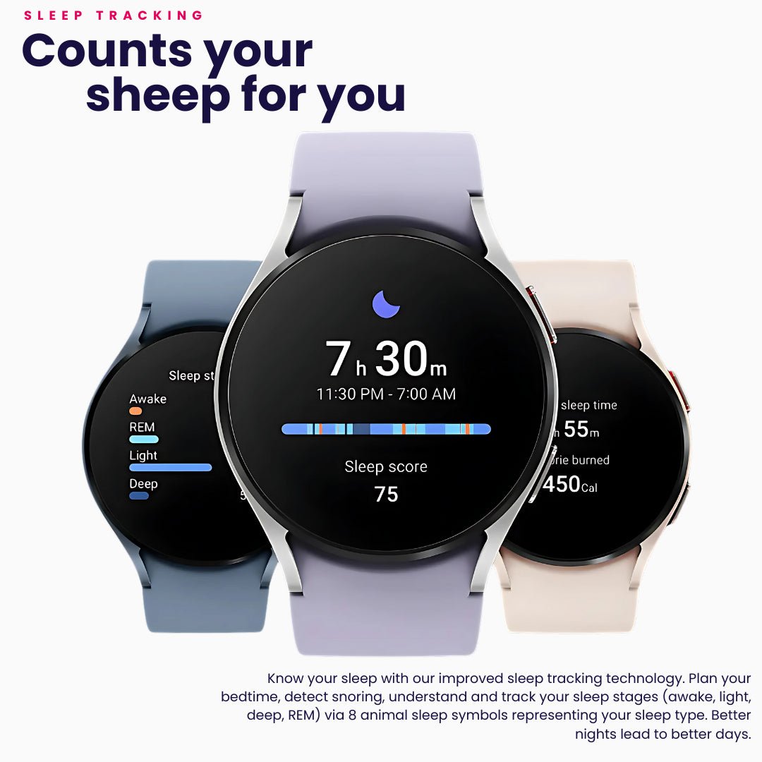 Samsung Galaxy Watch5 GPS Only - RueZone Smartwatch 44mm Pink Gold Fair