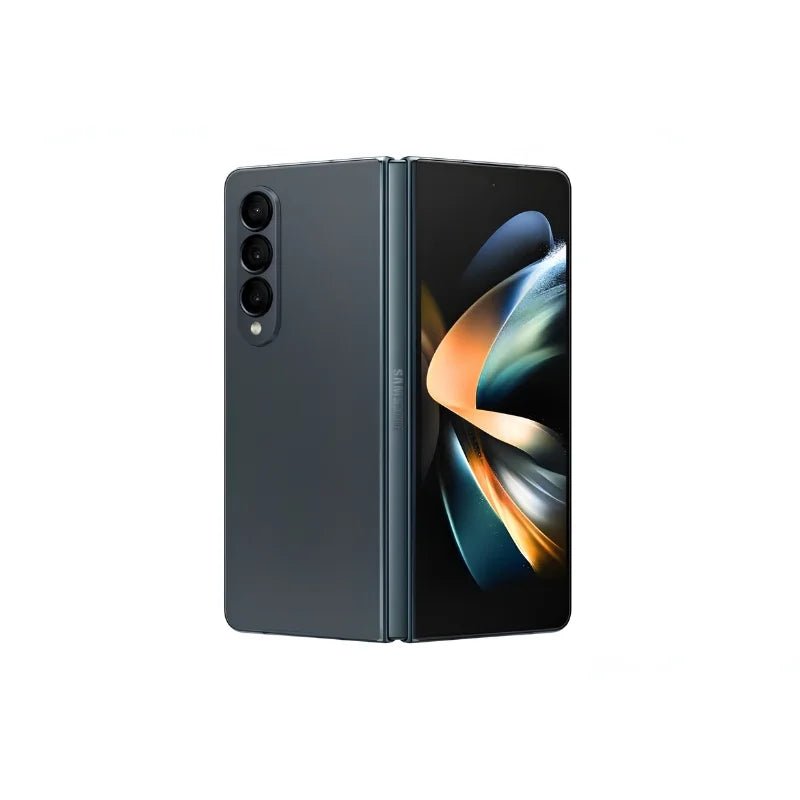 Samsung Galaxy Z Fold4 5G Refurbished Unlocked - RueZone Smartphone Greygreen 256GB Fair
