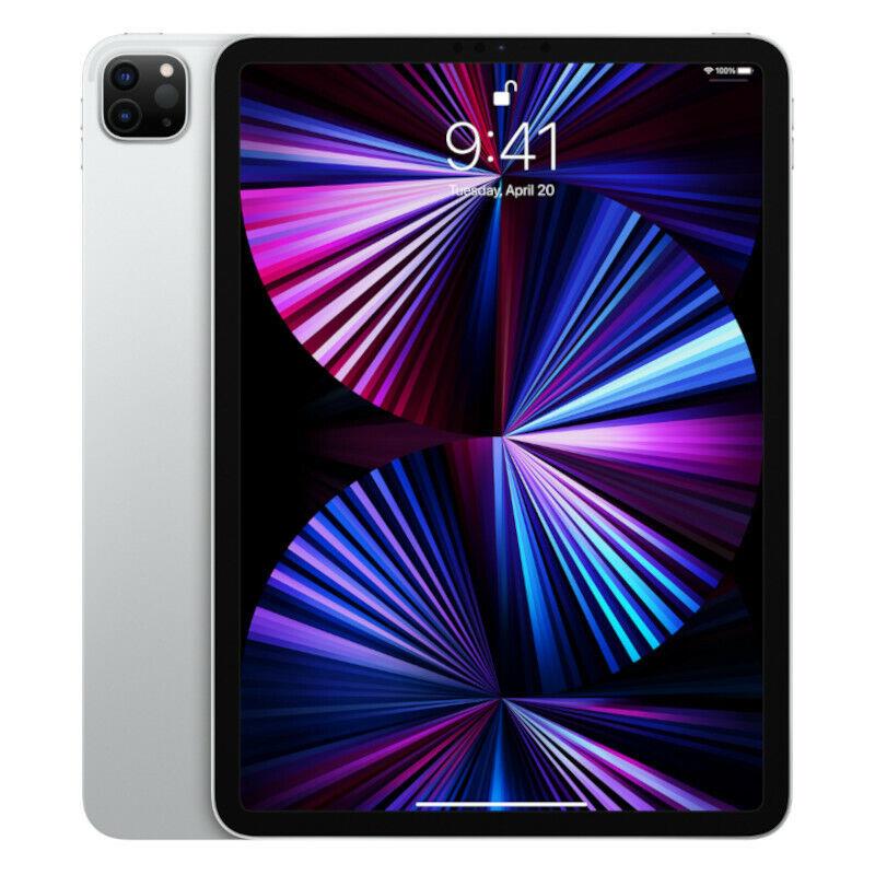 Apple iPad Pro 11 3rd Gen (2021) WiFi + Cellular - RueZone Tablet 256GB Silver Excellent