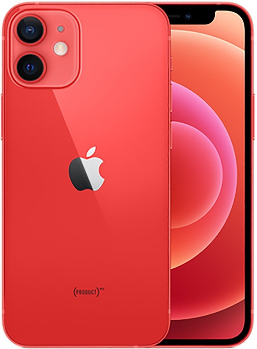 Apple iPhone 12 Mini Refurbished Unlocked - RueZone Smartphone Excellent 64GB Red