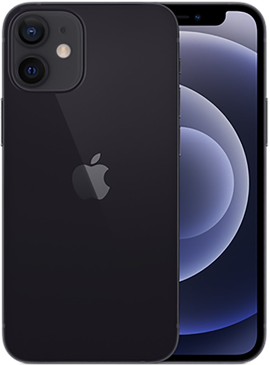 Apple iPhone 12 Mini Refurbished Unlocked - RueZone Smartphone Excellent 64GB Black