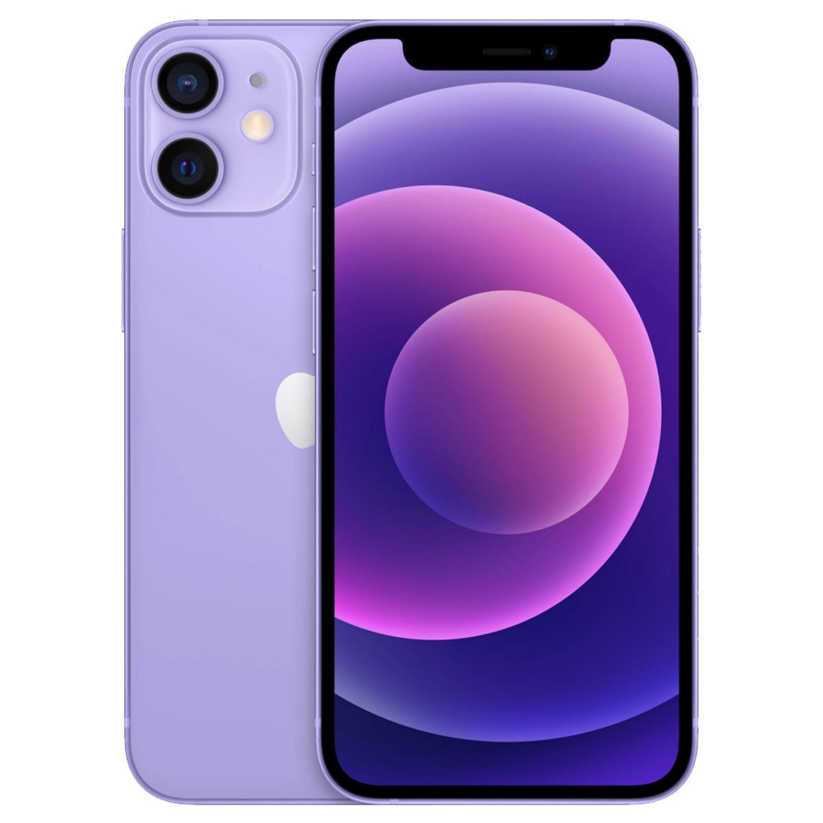 Apple iPhone 12 Refurbished Unlocked - RueZone Smartphone Excellent 128GB Purple