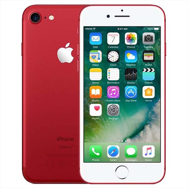 Apple iPhone 7 Refurbished Unlocked - RueZone Smartphone Excellent 32GB Red