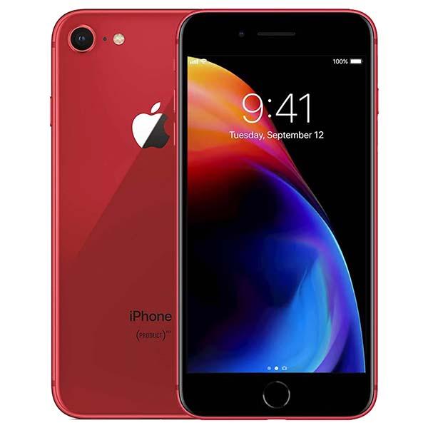 Apple iPhone 8 Refurbished Unlocked - RueZone Smartphone Excellent 64GB Red
