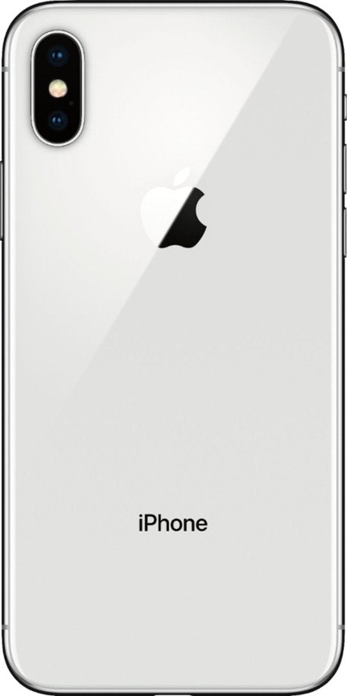Apple iPhone X Refurbished Unlocked - RueZone Smartphone Excellent 256GB Silver
