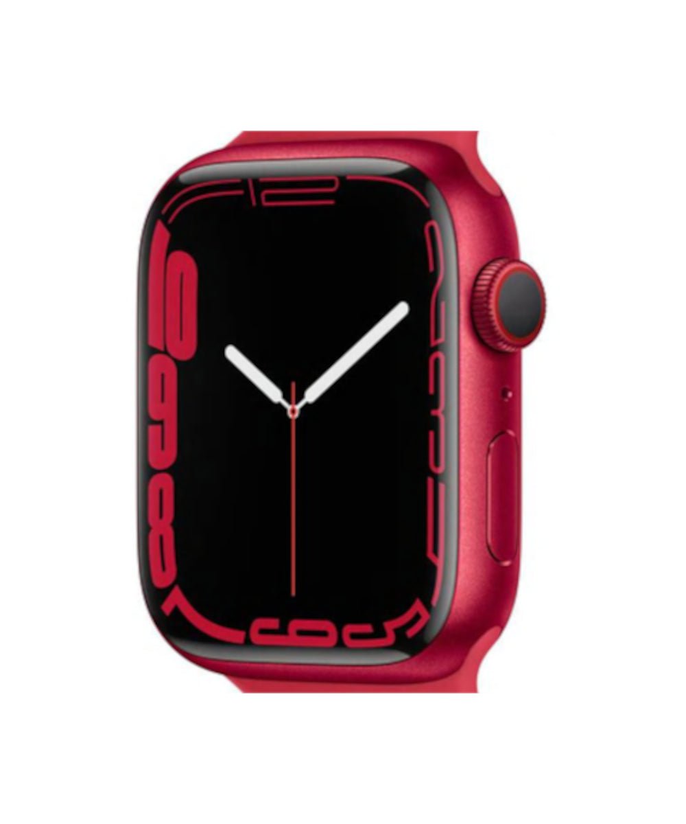 Apple Watch Series 7 Aluminium Refurbished GPS Only - RueZone Smartwatch 45mm Red Excellent
