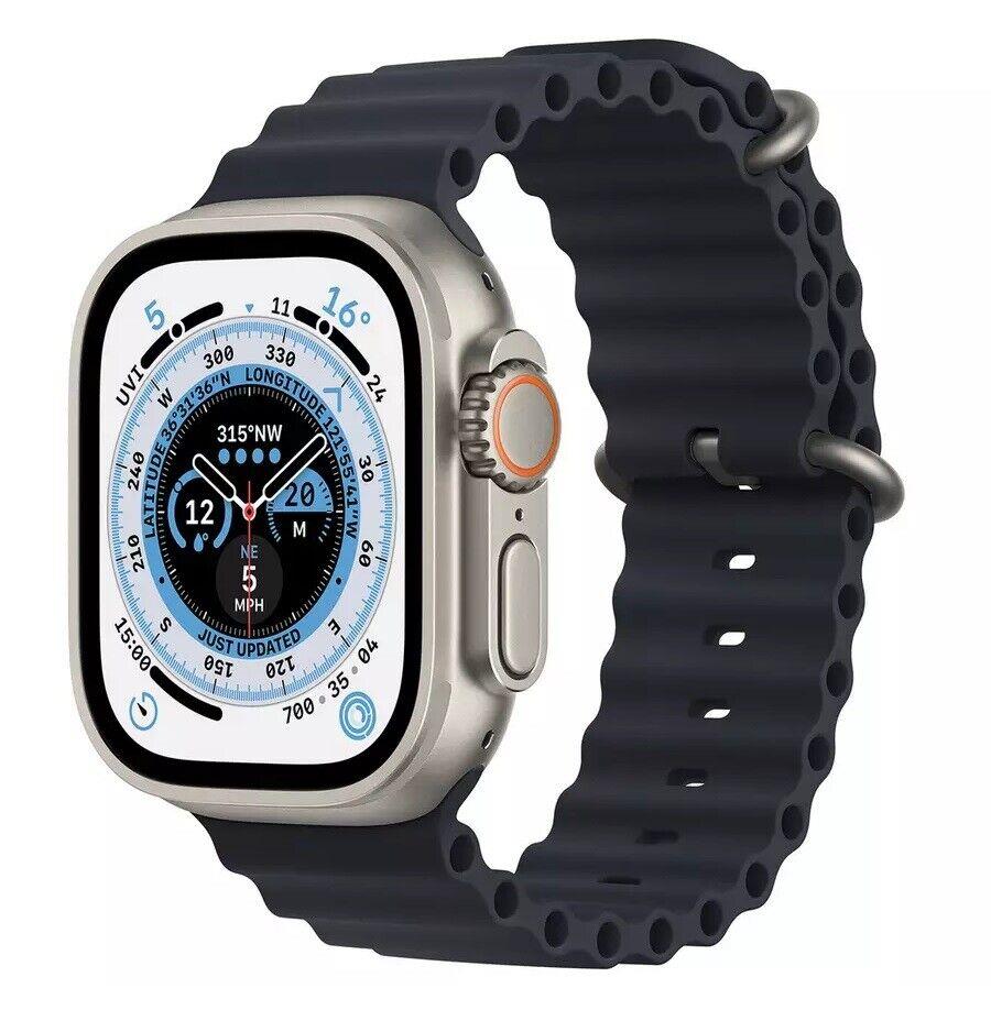 Apple Watch Ultra 49mm GPS + Cellular Refurbished - RueZone Smartwatch 49mm Titanium Fair