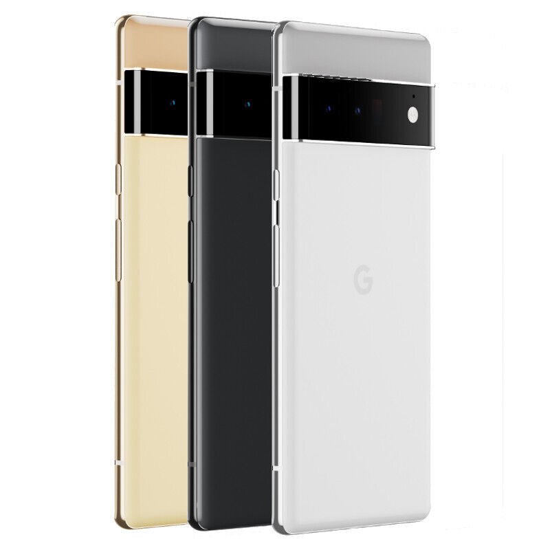 Google Pixel 6 Pro Unlocked Brand New & Refurbished - RueZone Smartphone 128GB Stormy Black New