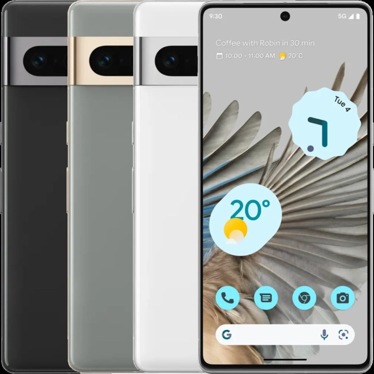 Google Pixel 7 Pro Refurbished Unlocked - RueZone Smartphone Excellent 128GB Obsidian