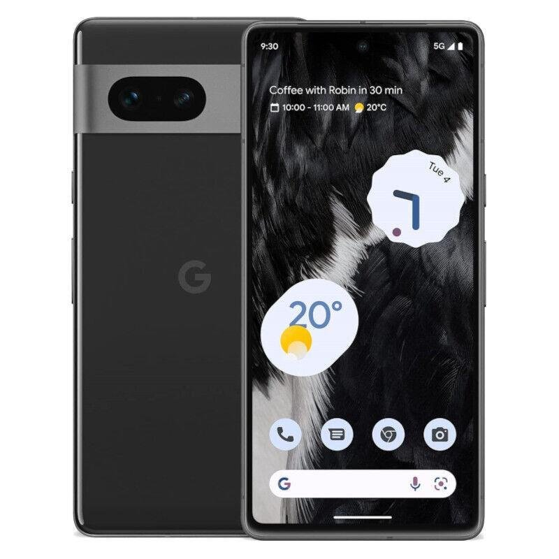 Google Pixel 7 Refurbished Unlocked - RueZone Smartphone Excellent 128GB Obsidian