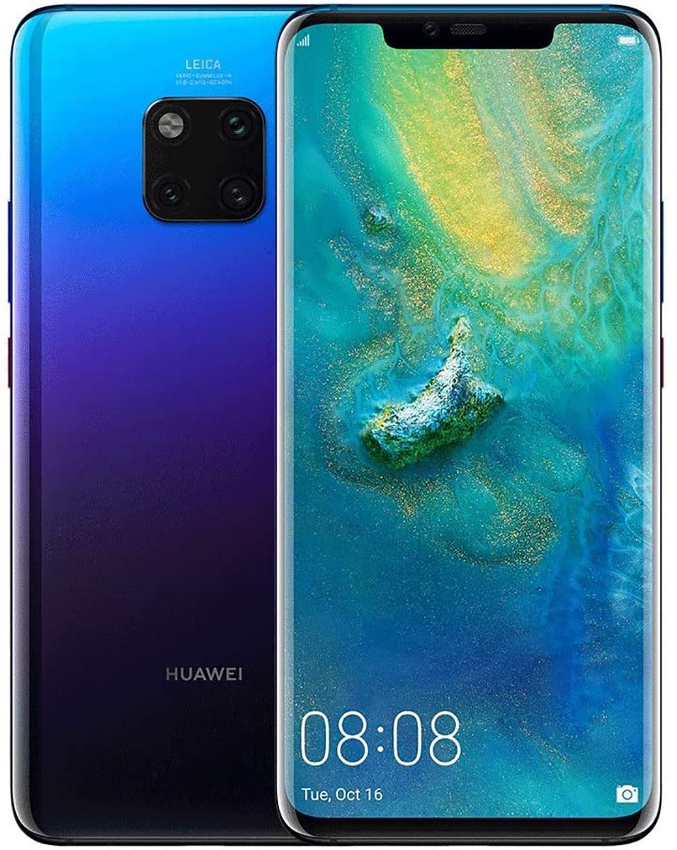 Huawei Mate 20 Pro Refurbished Smartphone Unlocked - RueZone Smartphone Twilight Pristine 128GB