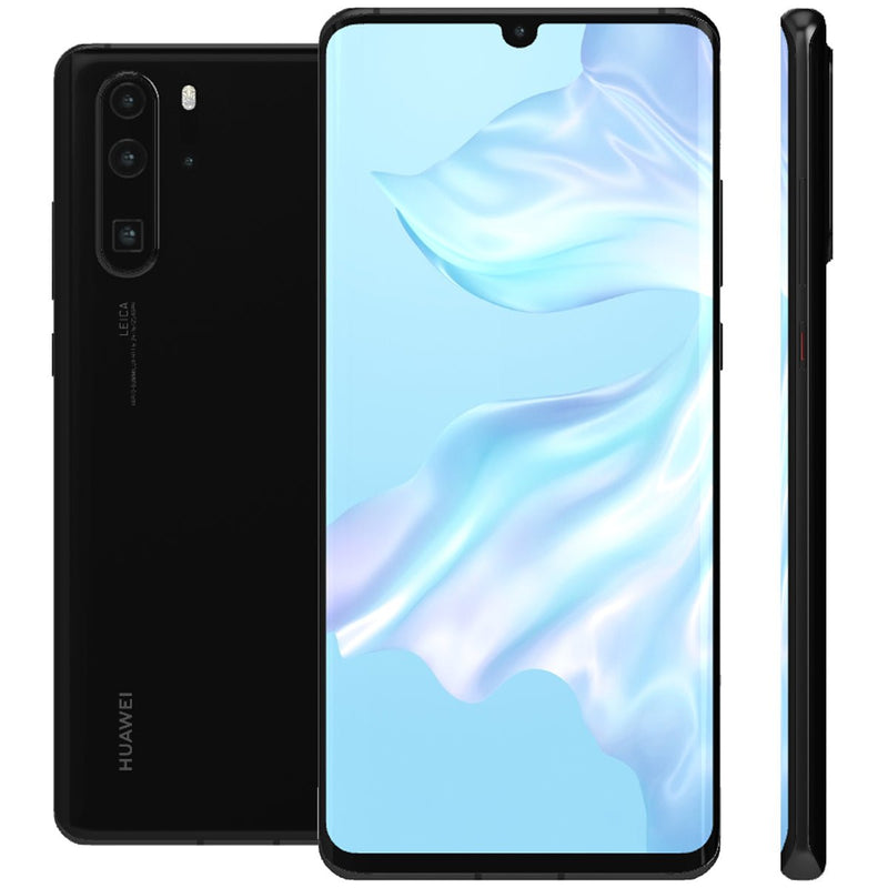 Huawei P30 Pro EXCELLENT Condition Unlocked Smartphone - RueZone Smartphone Black 256GB