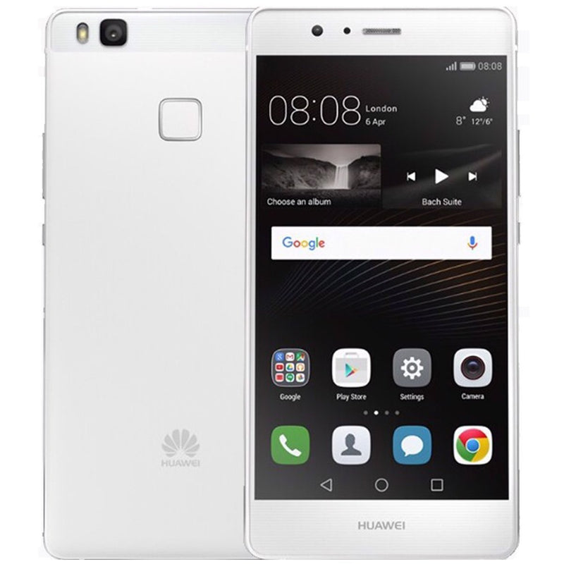 Huawei P9 Lite Refurbished and Unlocked - RueZone Smartphone White Pristine 16GB